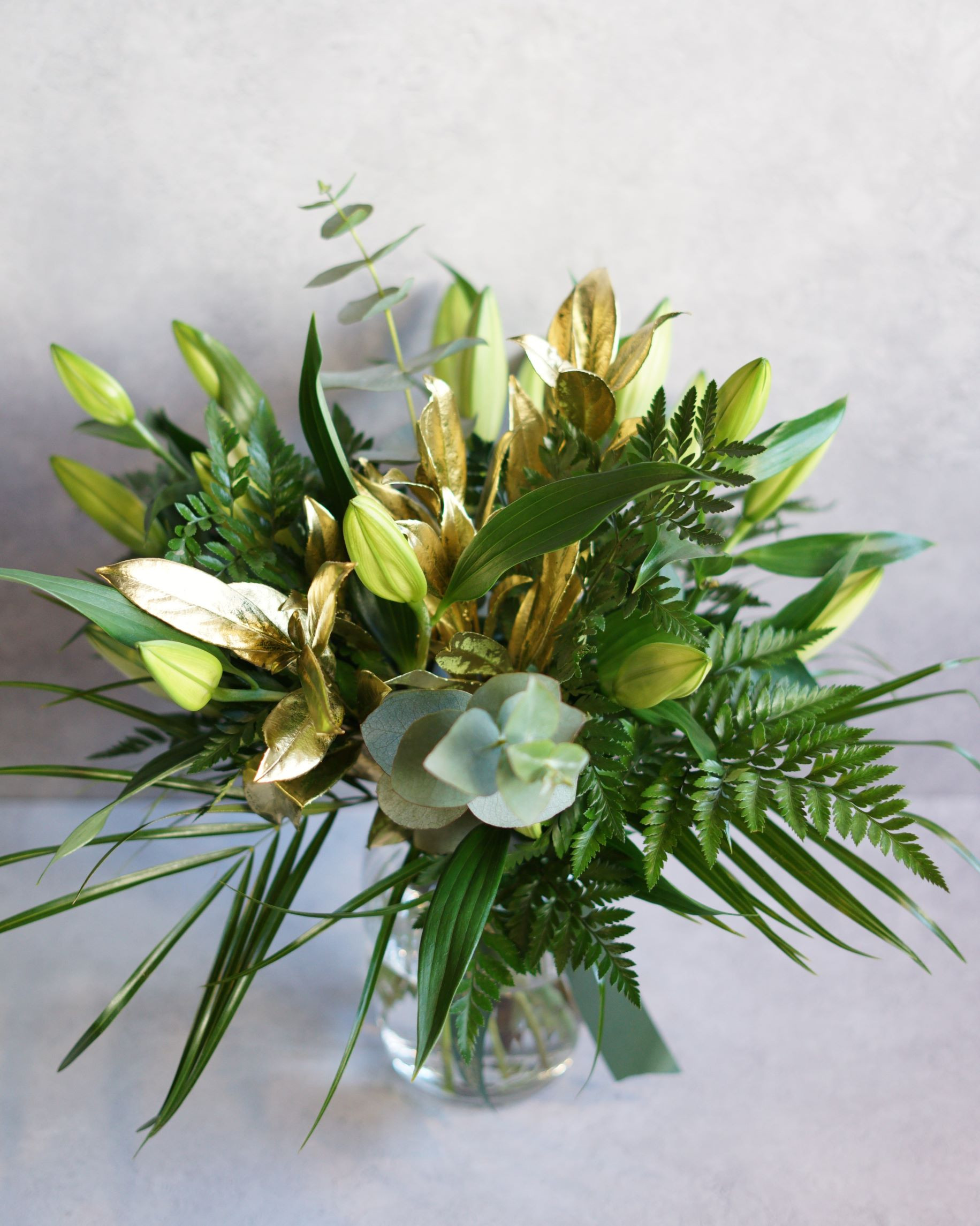 Festive Lily Vase