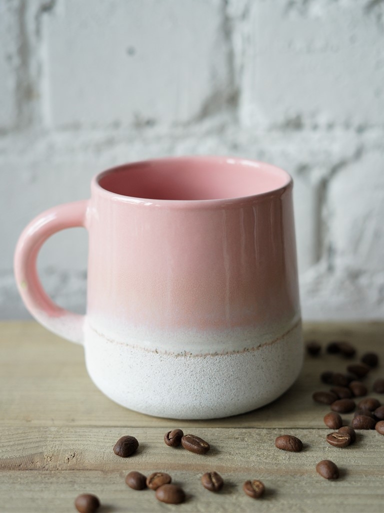 Pink Ombre Glaze Mug